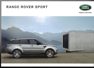 Range Rover Sport 2016-2017 UK Marktprospekt HSE Dynamic Autobiography SVR