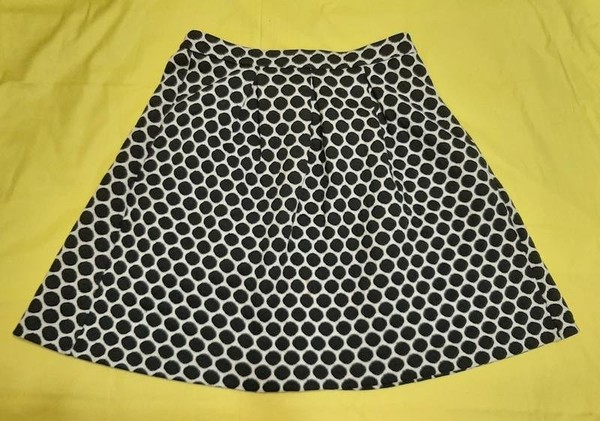 Women Boden Skirt Black Cotton 36 / S / 44 #8EAD