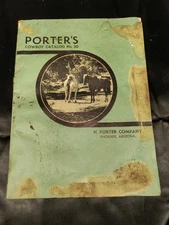 Rare Original PORTER #30 First Edition Phoenix Arizona Saddle Shop Catalog 1939
