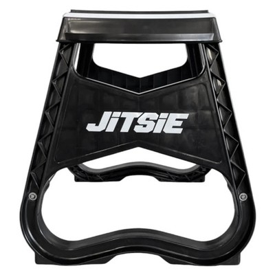 JITSIE TRIALS BIKE WORK STAND FIXED. VERY EFFECTIVE. WORKSHOP, EVENT, STORAGE.