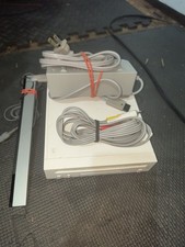 Wii Console rvl-001 USA White Connect Power Cables, Sensor Bar GameCube