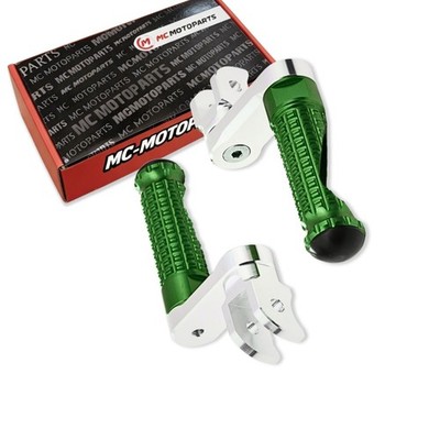 40mm Extended Mpro Green Front Rider Foot Pegs For HD SPORTSTER S 2022-2023