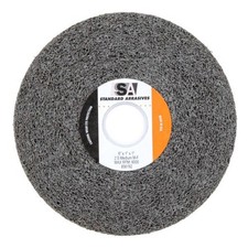 Standard Abrasives Multi-Finish Wheel 856192, 6 in x 1 in x 1 in 2S MED