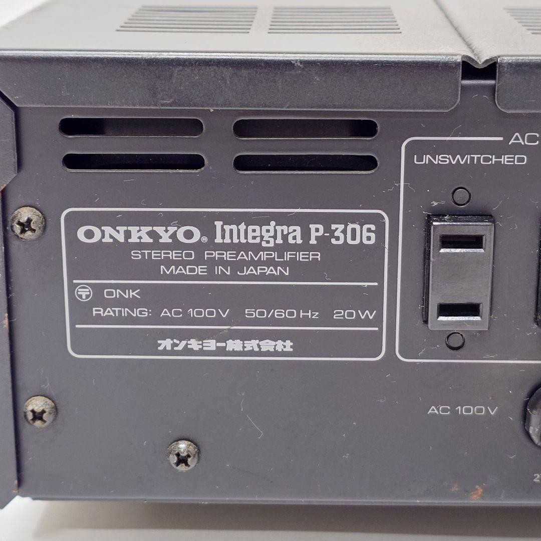 Onkyo Integra P-306 Preamplifier Super Servo Tested Working Made