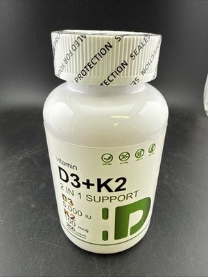 DEAL SUPPLEMENT Vitamin D3 K2 5000IU Softgel, 2-1 Complex, 250 Count