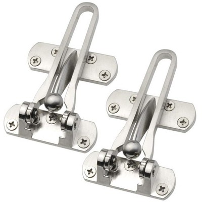 Swing Door Bar Lock with Screws Door Security Latch for Front Doors