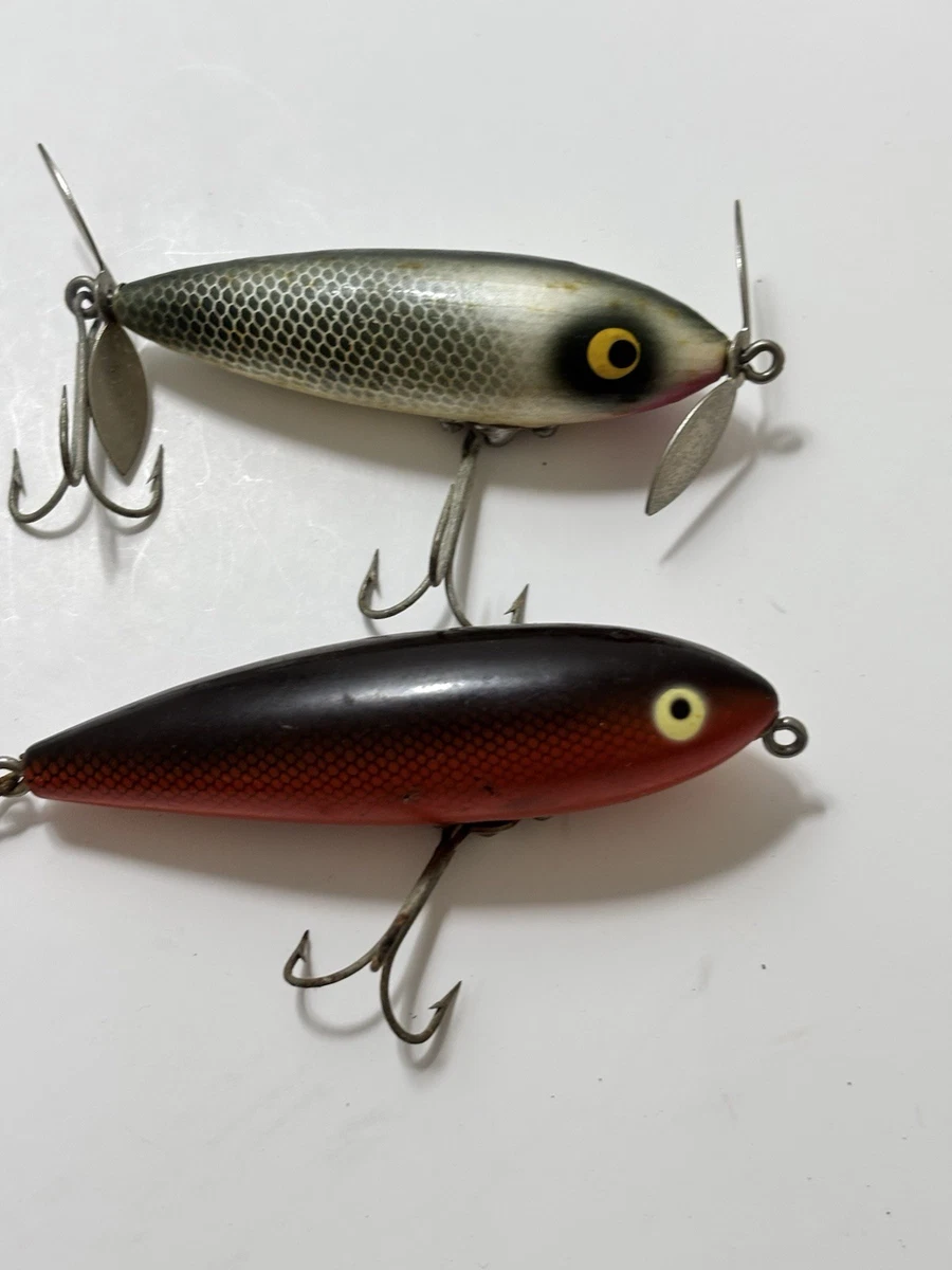 Leurre Topwater Heddon Tiny Chugger Vintage 2 1/4 Pouces - Perch Scale