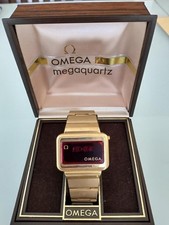 Omega Time Computer Junk Vintage Led Orologio Digitale Da Collezione Riparazione O Ricambi