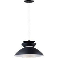 Maxim Lighting 11359WTBK Nordic Pendant Black