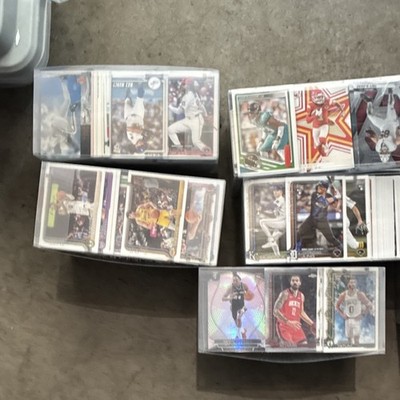 Over 2000 LOT Different Years NBA/NFL/MLB A lot Of ROOKIE CARDS ABD STAR PLAYERS