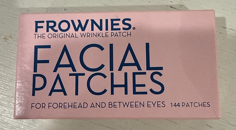 Frownies Facial Patches for Forehead & Between Eyes, Smooths Fine Wrinkles 144pc