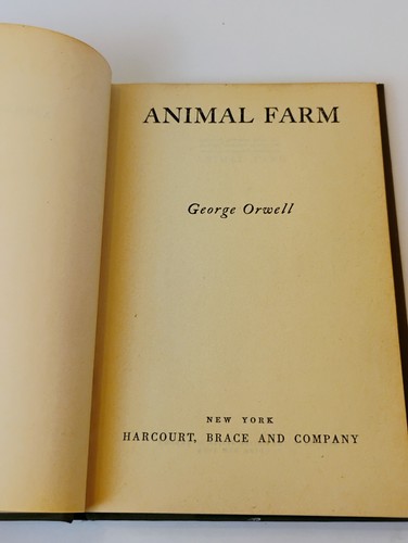 Animal Farm By George Orwell 1946 First Edition Green HC - Picture 4 of 6
