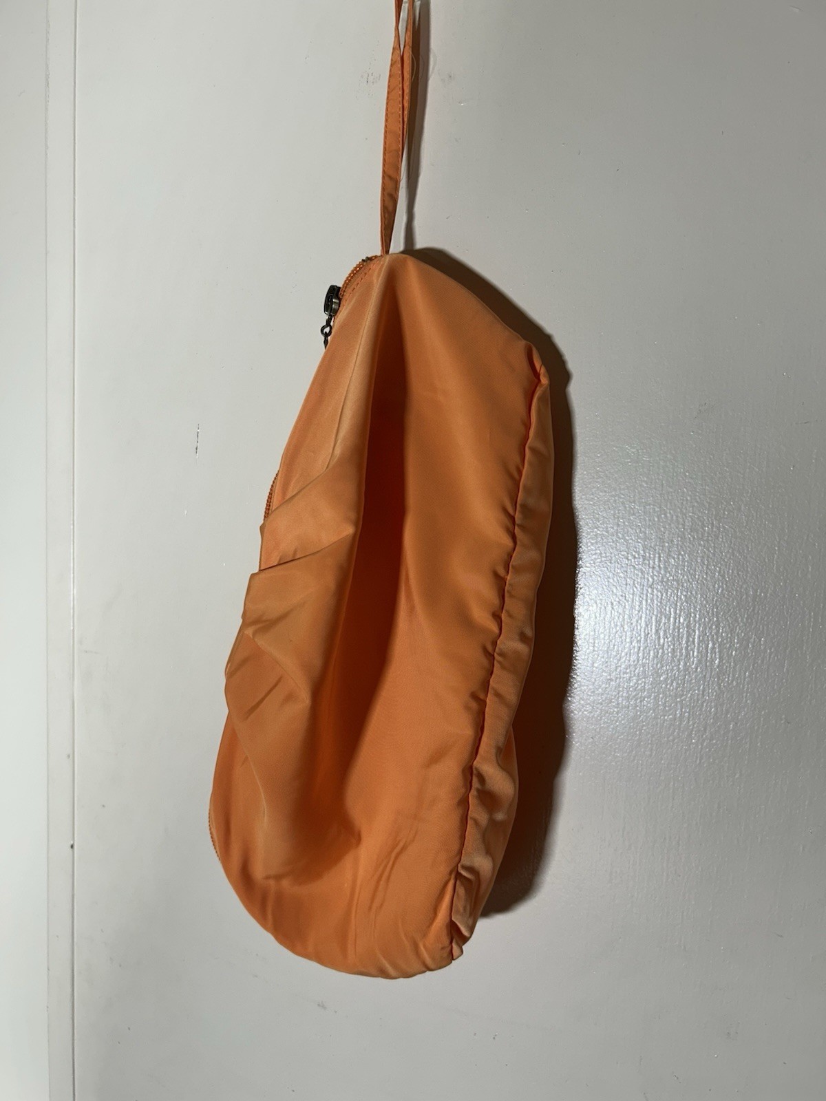 Vintage Pendeleton Bright Orange Packable ZipUp H… - image 20