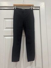 AYR Womens 2 Black The Daily Dose Slim Straight Leg Chino Pants The Daily Dose
