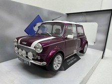 SOLIDO 1/18 MINI COOPER SOLIDO S MINI COOPER 1.3i SPORT PACK PURPLE 1997