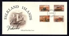 Falkland Islands - 1988 Early Vehicles First Day Cover