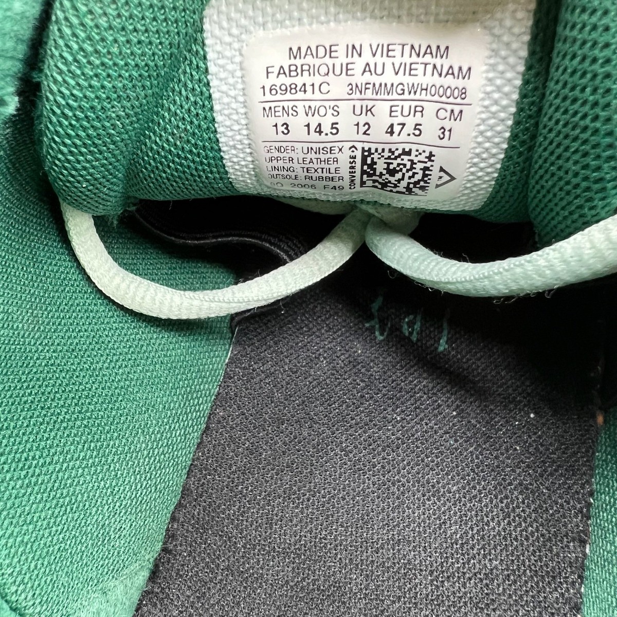 Converse Golf Le Fleur x Gianno Mens Size 13 Evergreen Tyler The