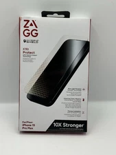 ZAGG InvisibleShield Glass XTR3 Screen Protector for iPhone 15 Pro Max - Clear
