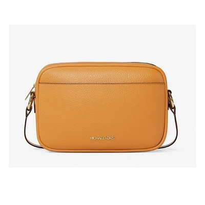 Michael Kors Outlet Jet Set Large Pebbled Leather Camera Crossbody Bag 35R6GTVC7