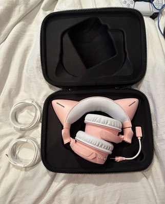 YOWU 4GS Pink Cat Ear Headphones