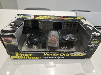 Revell Honda Civic Coupe 1/25 シビック EJ1 Revell 1:25 Scale Diecast Car Fast and Furious Honda Civic Coupe