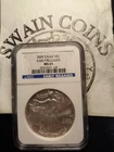 2009 American Silver Eagle Early Releases MS69 NGC E20-23