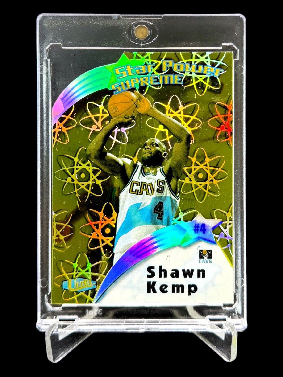 1997/98 Fleer Ultra SHAWN KEMP Star Power Supreme ACETATE HOLO FOIL 6/20🔥RARE🔥