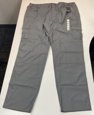 74273 5.11 Tactical Mens Taclite Pro Ripstop Cargo Pants 50 Storm Unhemmed