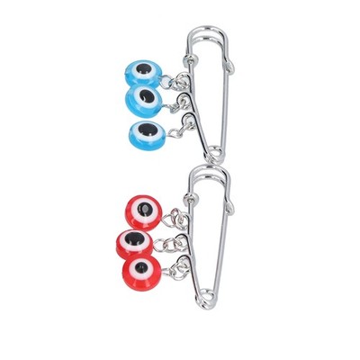 Evil Eye Pin Broschennadeln Für Damen Modische Blue Eye Pin Charms Mit 10