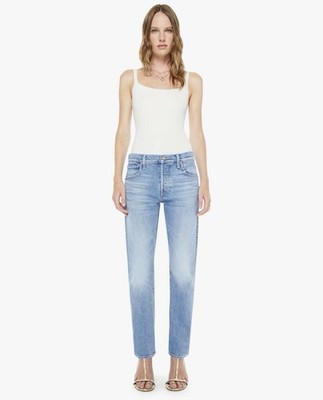 MOTHER Denim 30 The Mid Rise Hiker Hover in Baubles And Trinkets NWT