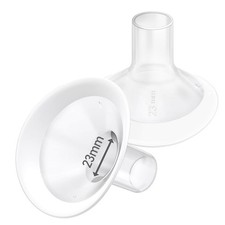 2pcs 23mm Soft Rim Flanges 106  Wide Angle for Medela Breast Pump Comfort