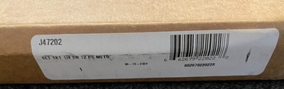Proto J47202 1/4'' Drive 12 Piece Metric Deep Socket Set