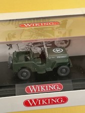 Wiking 1:87 Willys Jeep Air Bridge US Army Olive