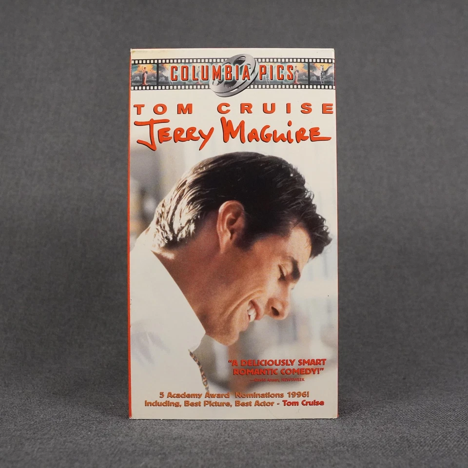Jerry Maguire VHS Tape Tom Cruise TriStar 1997 Romantic Comedy Movie NTSC Video - Image 4 of 4