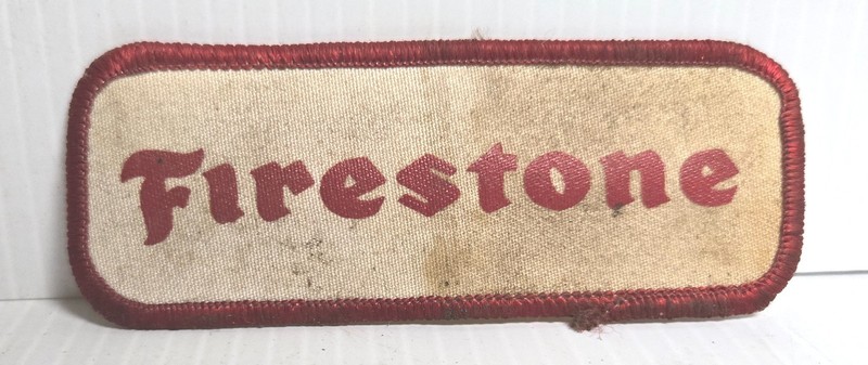 FIRESTONE 4" SHIRT JACKET PATCH - SOILED