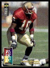 1995 Collector's Choice #21 Derrick Brooks - Tampa Bay Buccaneers - HOF
