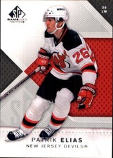 2007-08 SP Game Used #42 Patrik Elias NEW JERSEY DEVILS