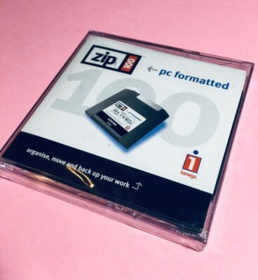 BRANDNEU - ORIGINAL iOmega 100 Zip Drive Disk - VERSIEGELT