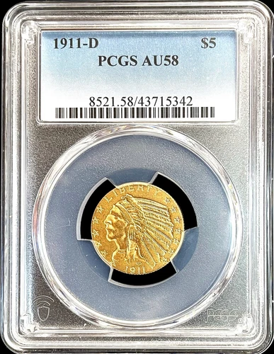 1911-D Indian Half Eagle — photo from another recent sale