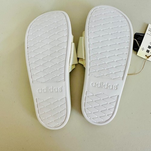 ADIDAS BY STELLA MCCARTNEY SLIDES WHITE VEGAN SZ 6 - Picture 5 of 8
