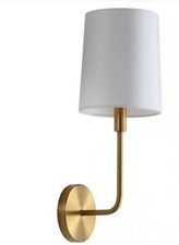 Safavieh Jaxson Wall Sconce Luxury Brass  Gold Finish New
