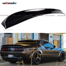 Gloss Black Rear Window Roof Spoiler For 2008-2023 Dodge Challenger Srt Hellcat