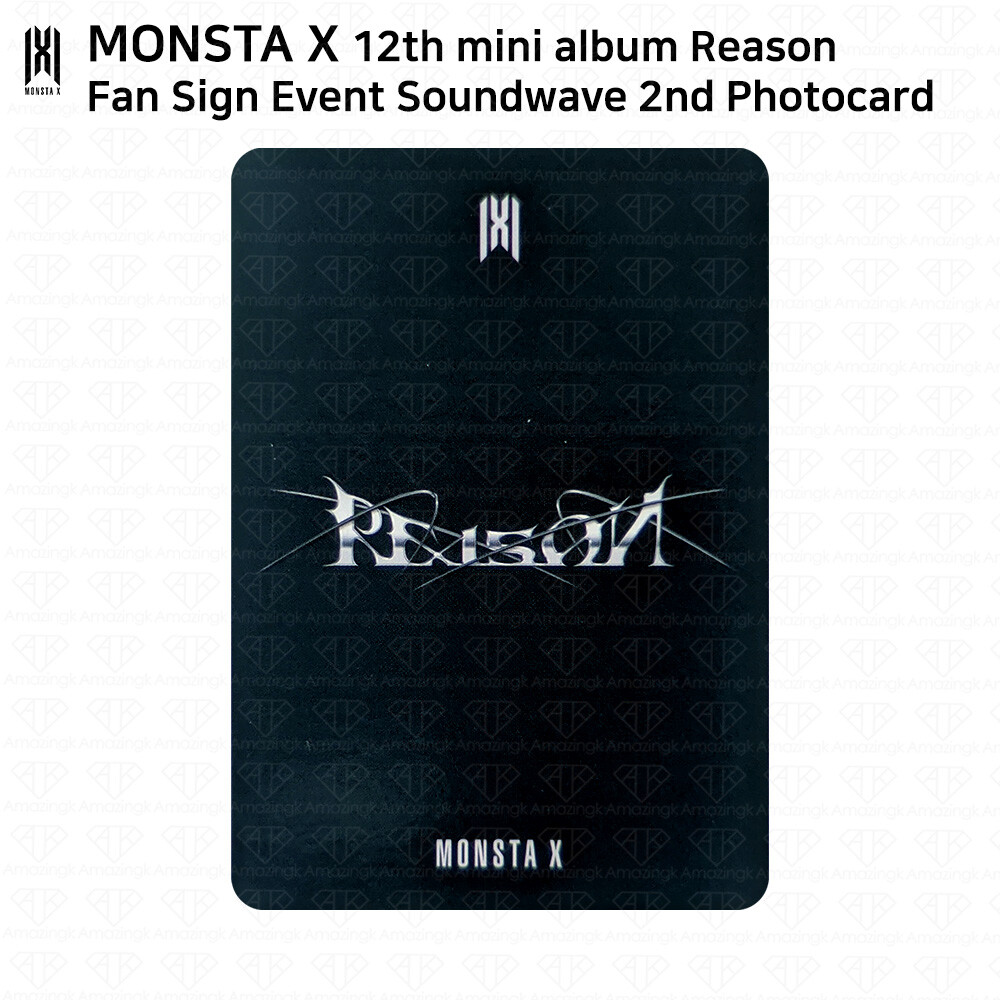 MONSTA X 12th Mini Album Reason I.Mセット MONSTA X 12TH MINI ALBUM REASON - Kpop USA