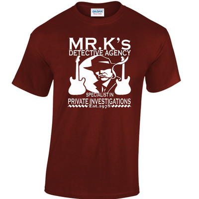 Dire Straits Inspired T-Shirt Mark Knopfler T-Shirt Private Investigations 80er