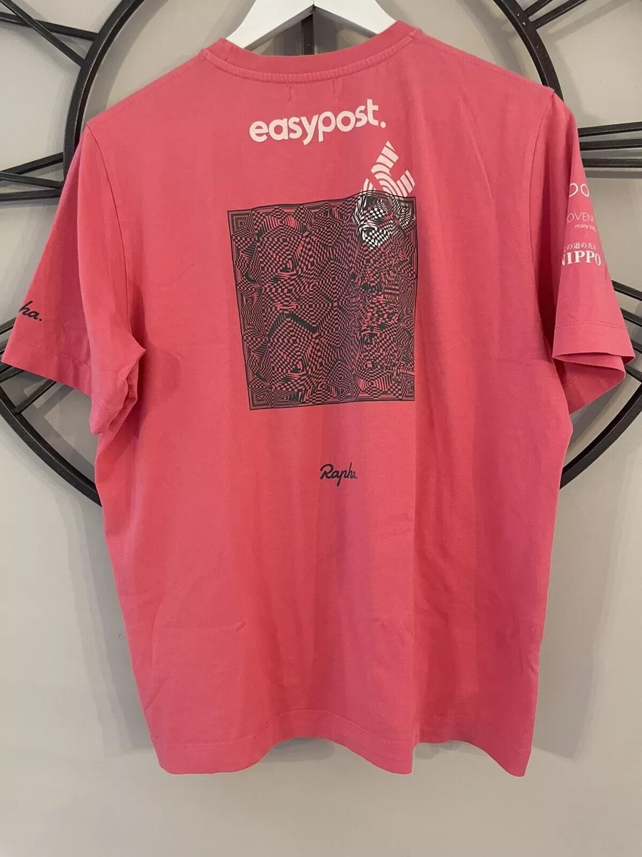 NEW PINK RAPHA EF EASYPOST TEAM ISSUED CYCLING SHORT SLEEVE