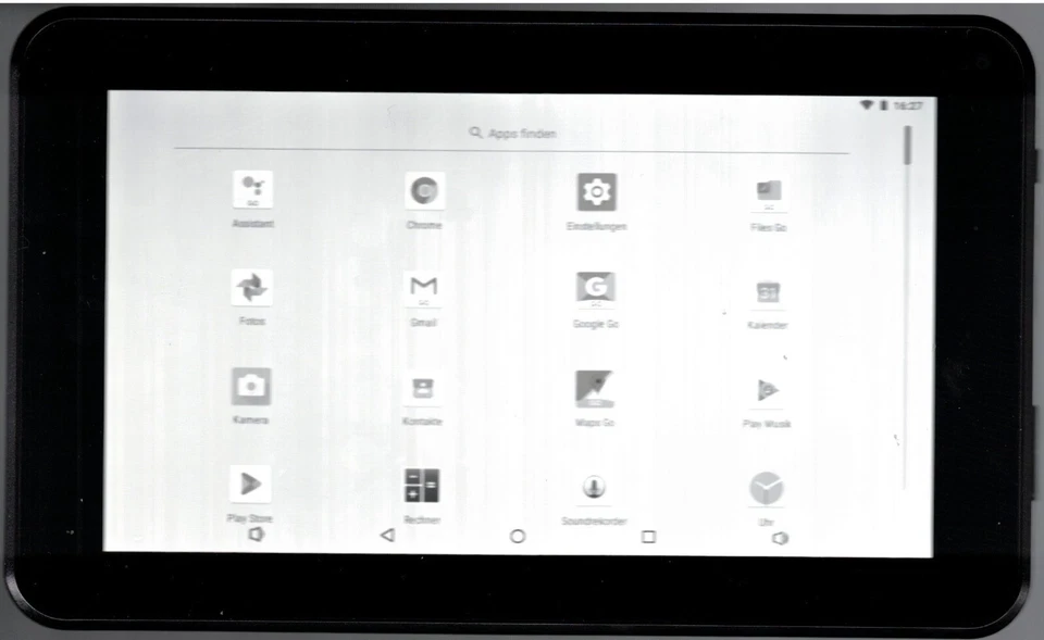 Denver TAQ-70332 7 Zoll Quad Core Tablet mit Android 8.1 GO, Schwarz - Bild 3 von 4