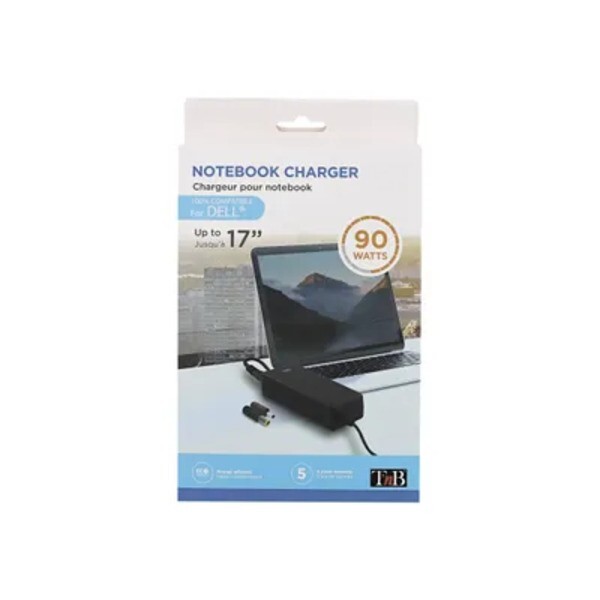 Chargeur pour notebook T'nB 90 Watts haute efficacité 19.5V 4.62A