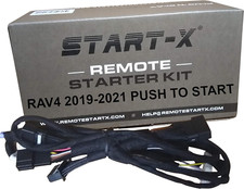  USA Brand Remote Starter Kit for RAV4 Push to Start 2019-2021  3X Lock to Re