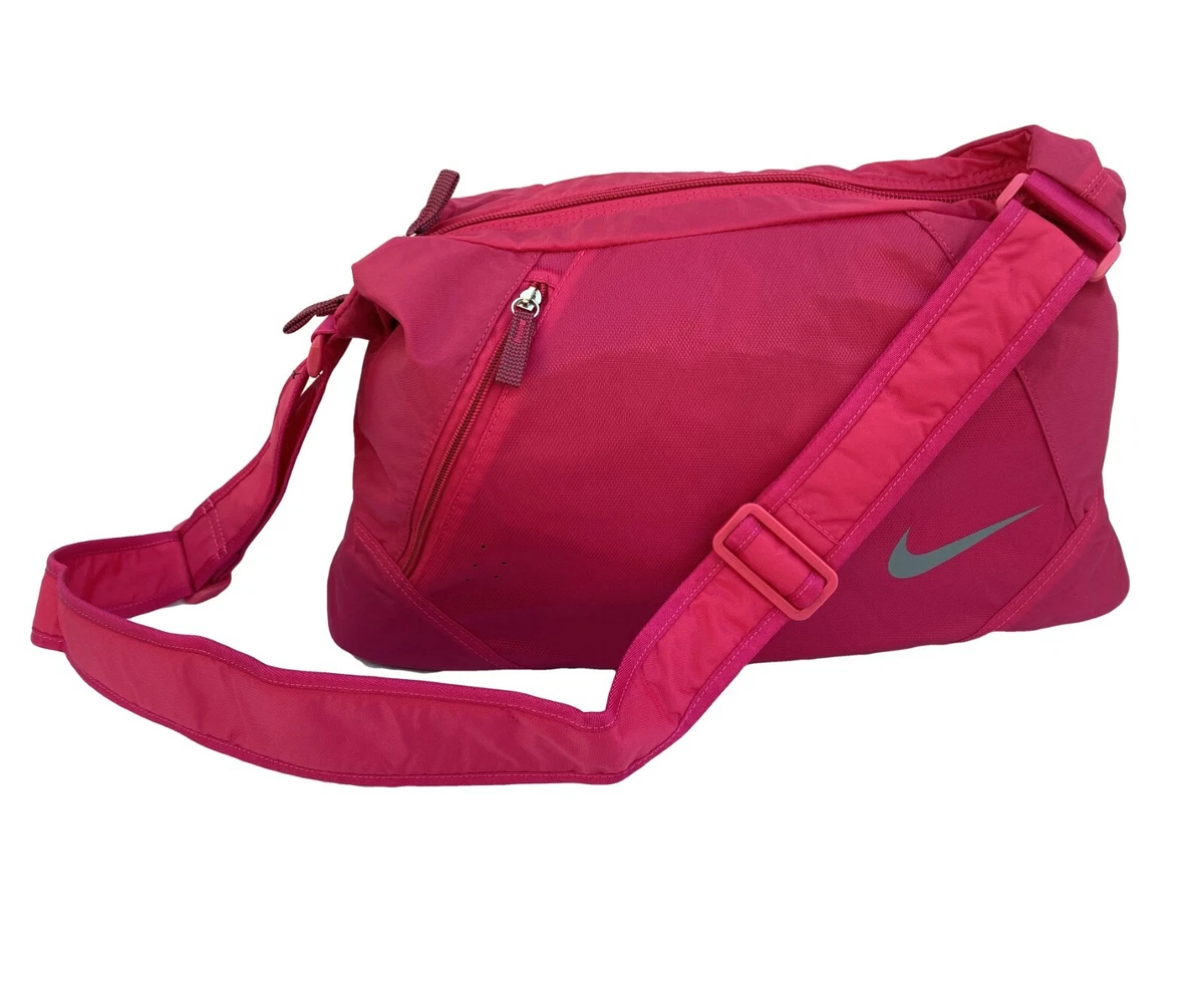 New Vintage NIKE Womens DIAMOND Holdall BA4295 Volt Cherry Pink 884498775622 eBay