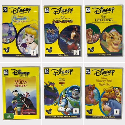 Disney Hotshots 6x Video Game Bundle for Windows PC (CD-ROM